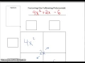 Multiplying and Factoring Polynomials - Area Method