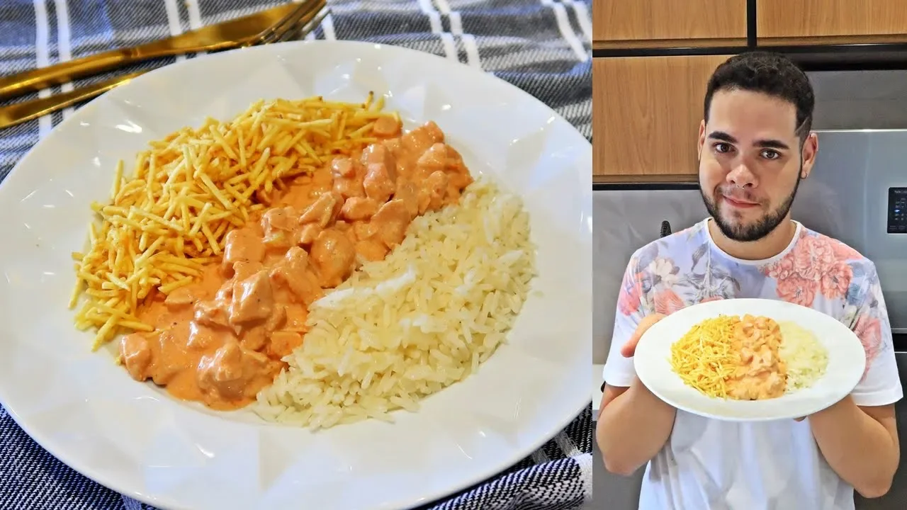 PEITO DE FRANGO CREMOSO AO MOLHO BRANCO | UMA PANELA SÓ - FÁCIL E ECONÔMICA | RECEITAS DA CRIS