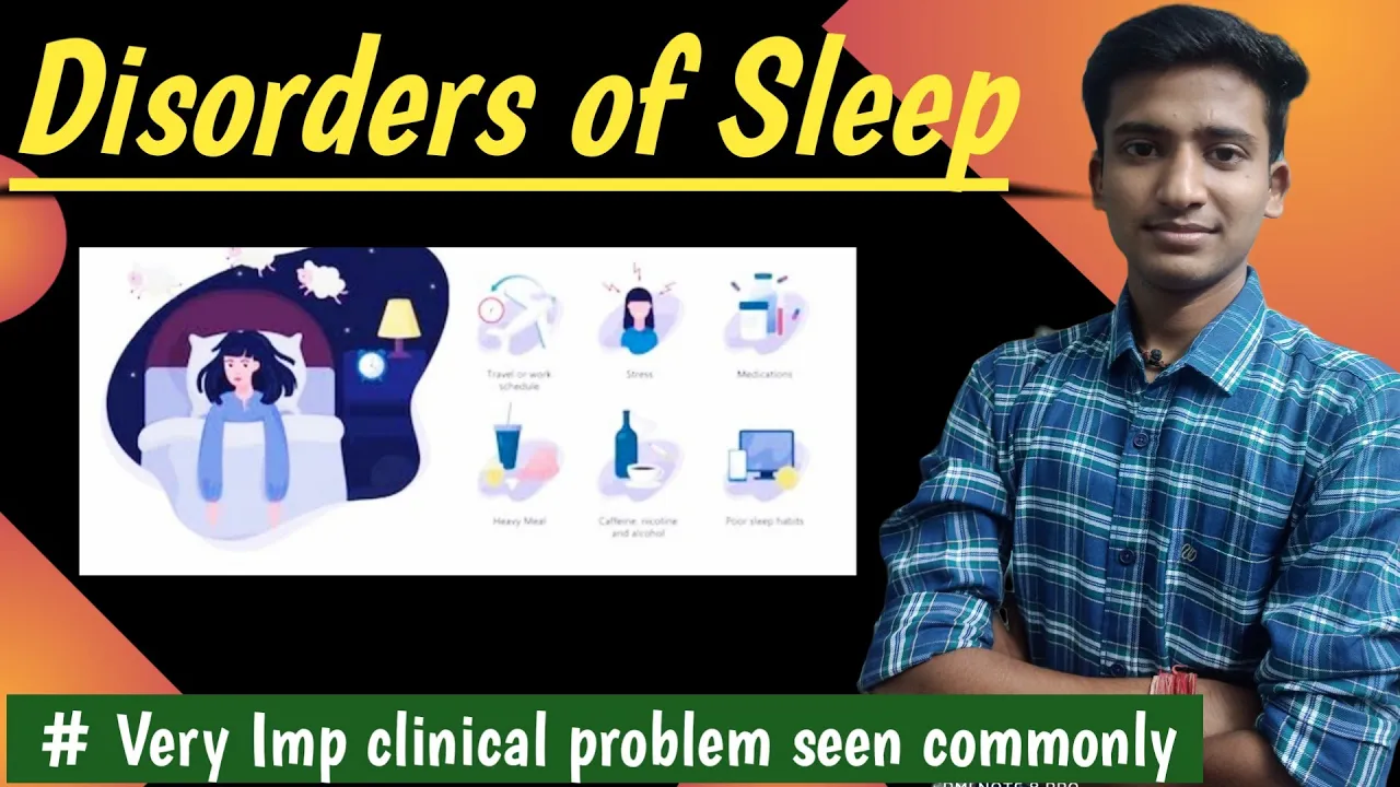 Disorders of Sleep || CNS || Physiology|| in hindi || by Ashish Agrawal