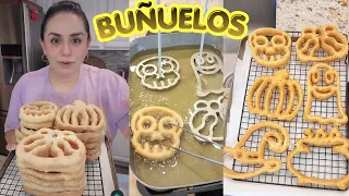 Buñuelos de Viento para Halloween 🎃 y Dia de Muertos 💀🏵