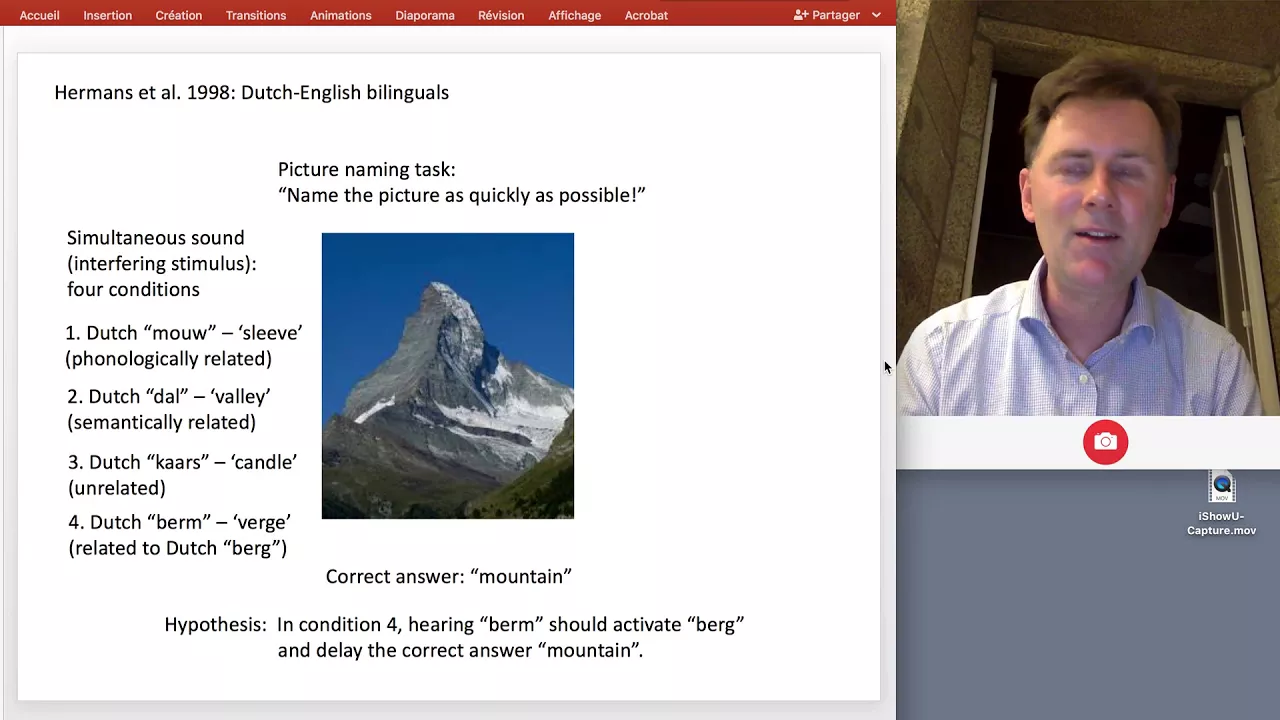 The psycholinguistics of bilingualism - bilingual speech production
