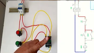 ⚡Como fazer (ligar) um Contato de Selo passo a passo na prática, Comandos Elétricos⚡