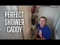 Standing Corner Shower Caddy Review The Easiest Way to Add Bathroom Storage