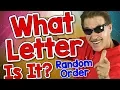 What Letter Is It Random Order Phonics Song for Kids Phonemic Awareness Jack Hartmann