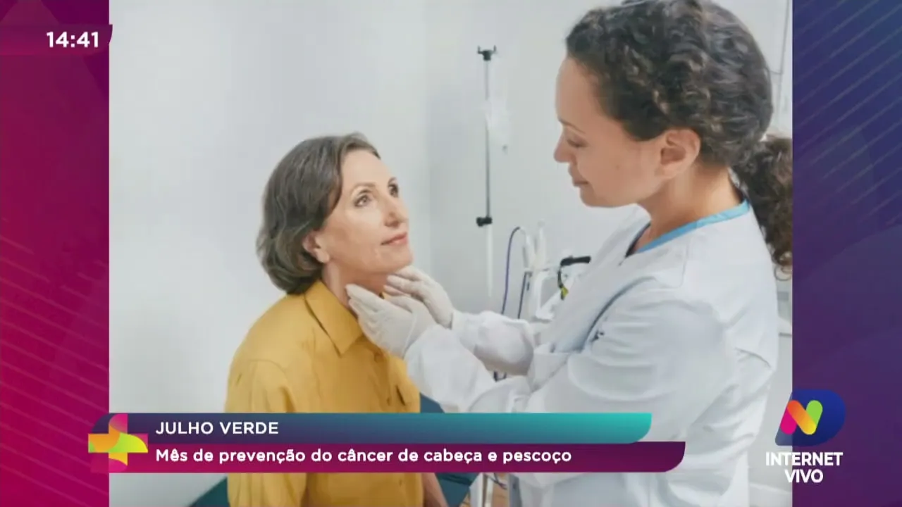 Julho Verde: mês de prevenção do câncer de cabeça e pescoço
