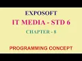 IT MEDIA STD 6 CHAPTER 8 PROGRAMMING CONCEPT