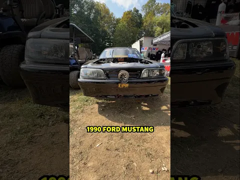 '90 Foxbody Mustang built for #DragRacing