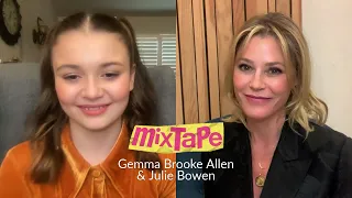 gemma brooke allen u0026 julie bowen talk mixtape on netflix