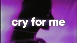 The Weeknd Cry For Me Slowed Reverb 