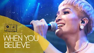 Download LEA SIMANJUNTAK - WHEN YOU BELIEVE | Live Performance (2019) MP3