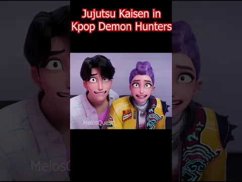Jujutsu Kaisen in KPop Demon Hunters #kpopdemonhunters #jujutsukaisen