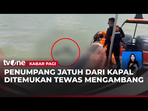 Tim SAR Temukan Jasad Penumpang Kapal Terjatuh di Perairan Karimun