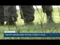 Highest ranking army tours Fort Hood