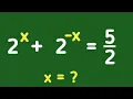 A nice exponential problem ll can you solve this