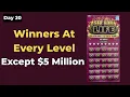 Half the Prizes Are Gone at Every Level Except the Top Prize California Set for Life Day 20