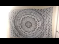 Wall Tapestry Hippie Style Mandala