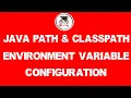 How to set JAVA path and classpath environment variable in windows 10 Selenium Tutorial