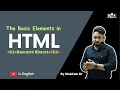 HTML Elements Explained HTML Tutorial for Beginners 2025