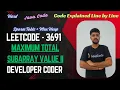 Maximum Total Subarray Value II LeetCode 3691 Sparse Table Heap Java Code Developer Coder