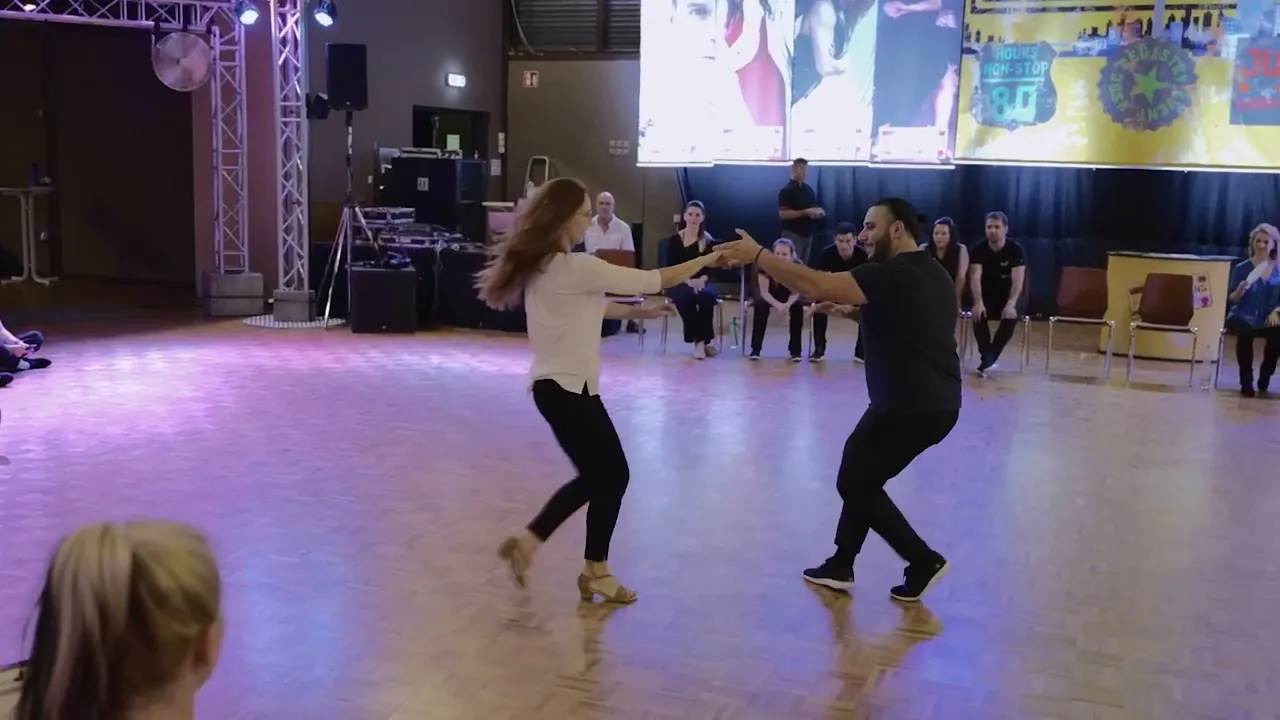 Philippe Amar & Giulia Kohlrusch - 2nd place Strictly Open Finals - D-Town Swing 2022