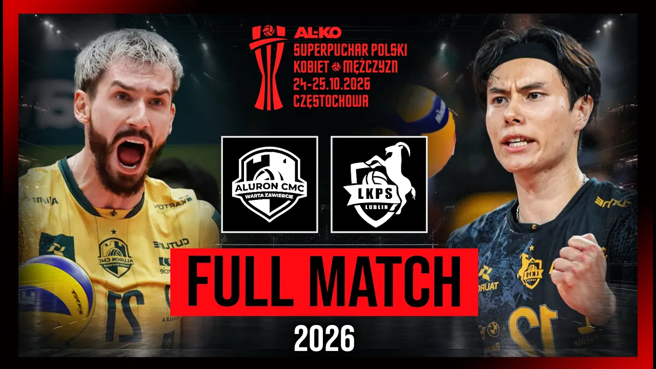 Final - Aluron vs. Lubin | Poland Super Cup 2026 - Full Match