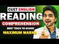 READING COMPREHENSION UNSEEN PASSAGE CUET ENGLISH 2026 FULL EXPLANATION WITH