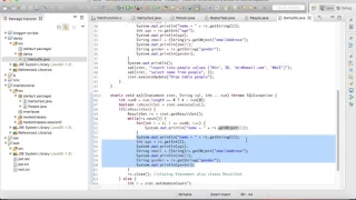 Learn how jdbc works with derby database -