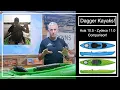 Dagger Kayaks - Axis and Zydeco Comparison
