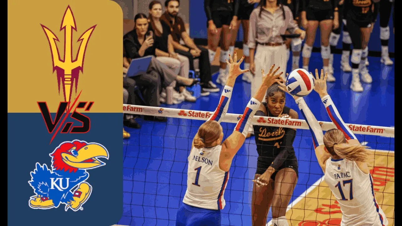 Arizona State vs Kansas | FULL MATCH | Oct 18,2026 | Women's NCAA Volleyball 2026