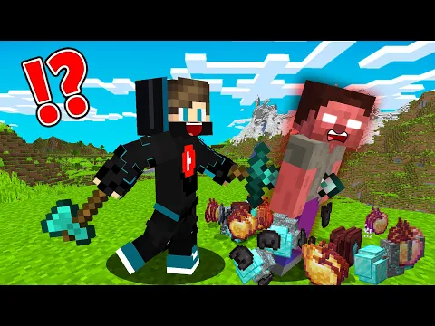 Video Thumbnail: ماين كرافت : ولكن كل ما أجلد الهيروبراين يعطيني شغلات أسطورية !!؟ 🔥😱
