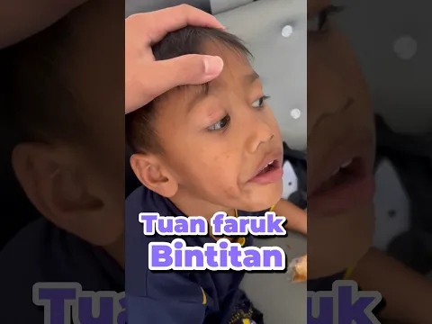 Tuan faruk bintitan #minivlog #anakdesa #comedy
