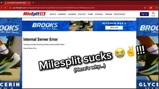 Milesplit and Tfrrs suck Here s what i d fix