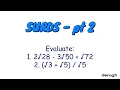 Simplify these Surds in 2 Steps No Calculators