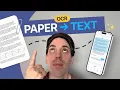 How to Use OCR on Your Phone Turn Paper into Editable Searchable Text