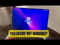 Macbook Not Accepting Password reset password