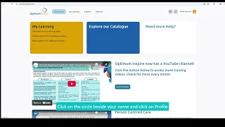 How to login to Optimum Inspire