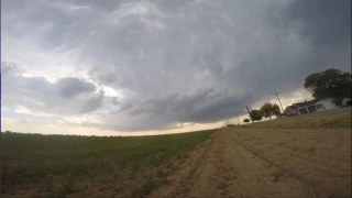 Storm Chase Time Lapse near Ault CO 2017-06-12