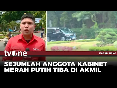 Jajaran Menteri dan Wamen Mulai Berangkat ke Akademi Militer Magelang