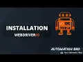 Installation - WebdriverIO Tutorial