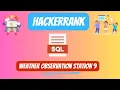 HackerRank SQL Solution Weather Observation Station 9