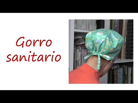 Download MP3 Cómo hacer un GORRO SANITARIO - Surgical cap with adjustable ties