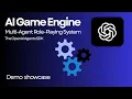 AI Game Engine Multi-Agent Role-Playing System with OpenAI Agents SDK