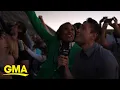 GMA weekend anchors most memorable moments from the great Americans eclipse