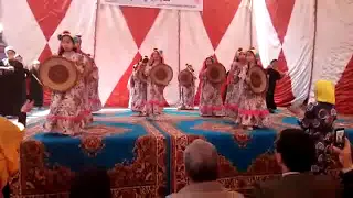 مدرسة دوحة الإيمان حفل ختام الانشطة استعـراض أبو اللبايش ي قصب تحت إشراف ا أسمـاء الـزرقــانــى 