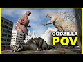 Download Lagu GODZILLA Size Comparison in First Person View | 3D