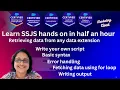 SFMC learn SSJS in half an hour How to derive data from data extension SSJS basic to advance