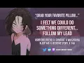 ASMR Your Sleepy Girlfriend Reads You A Bedtime Story SleepAid Rain Whispering F4A