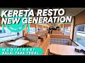 Download Lagu KERETA BISNIS DIROMBAK SEMEWAH INI‼️😍 Review Kereta Makan New Generation Modifikasi KA CAKRABUANA