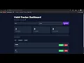 Habit Tracker JS Project fully Working