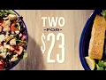 NEW 2 for 23 Menu
